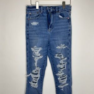 American Eagle Ripped Skinny Jeans